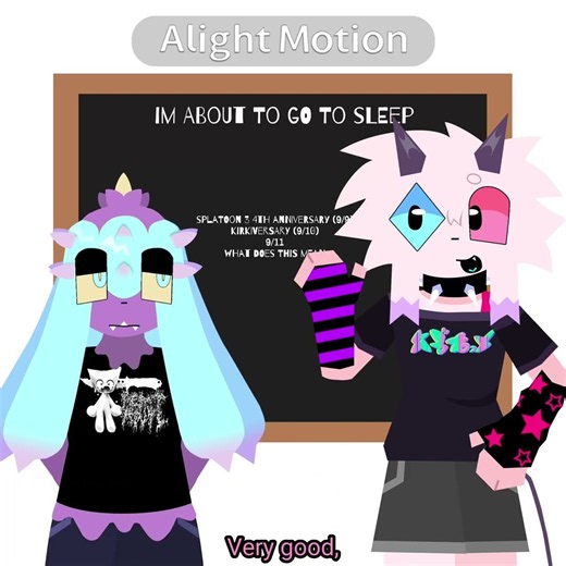 IM FINNA GO 2 SLEEP #alightmotion #animation