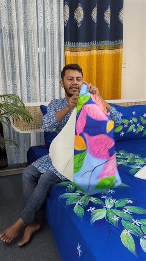 Traditional Hand Painted Bedsheet | 49 Unoponsas