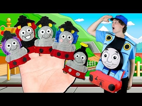 Thomas the Tank Engine Finger Family | Thomas and Friends Finger Family Nursery Rhymes