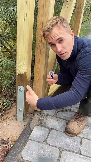 Building a Sturdy Wooden Gate: Step-by-Step Tutorial #DIY #Woodworking