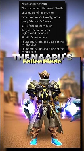 Crystallized chaos - best Rogue mog in WoW? #worldofwarcraft #midnight #rogue #transmog #warcraft