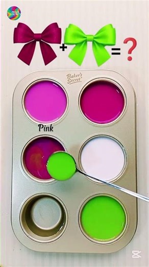 “Aesthetic Hot Pink–Neon Green–White Color Blends | 3 Bright & Playful Mixes for Coloring”