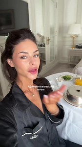 Room service breakfast review: Parisian bread ASMR