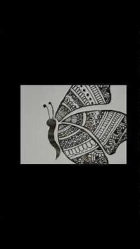"Beautiful Butterfly Drawing | Easy Step by Step Tutorial | #ArtInspiration"