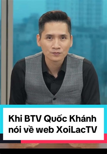 Khi BTV Quốc Khánh nói về XoiLacTV #xoilactv #xoilac #quockhanh #vtv #trendingvideo