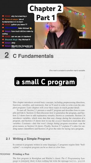 C Programming: A Modern Approach (2nd Ed.) by K.N. King | Chapter 2 | Part 1 #holidaysonshorts #code