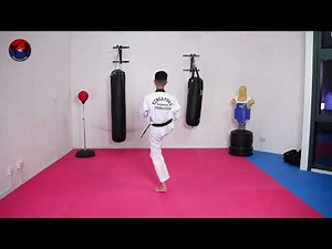 Blue Tip Belt Pattern [Taekwondo Poomsae] | Taeguek (4) Sa-Jang