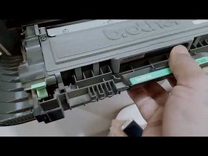 Brother printer DCP-L2541DW Drum Error slide the green tab on drum unit SOLUTION