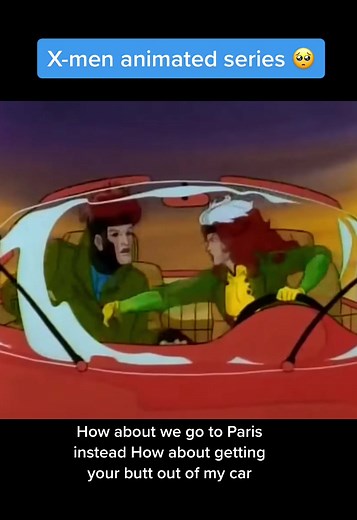 X-Men Animated Series: Rogue and Gambit Scenes