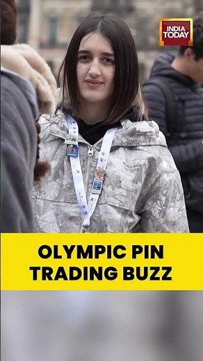 Collectors Showcase Treasures at Official Olympic Pin Trading Center in Milan