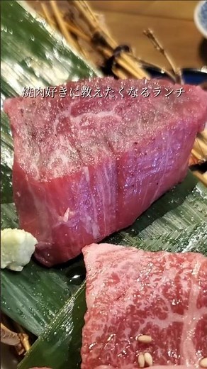 【大阪グルメ巡り 谷町四丁目編】知らんと損する高級焼肉ランチ#大阪ランチ#谷町四丁目グルメ#焼肉好きな人と繋がりたい #焼肉ランチ#大阪焼肉#お昼ごはん