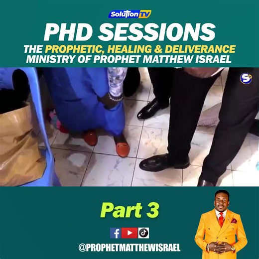 2.6K views · 102 reactions | Man of God goes round giving word of prophecy, welcome to church this Sunday and receive your prophetic word | Prophet Matthew Israel | Facebook