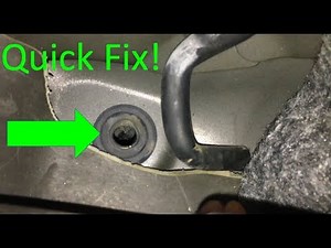 How To Fix Leaking Jeep Water on Floorboard Carpet