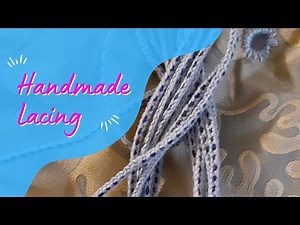 How to Make Two Tone Lucet Lacing