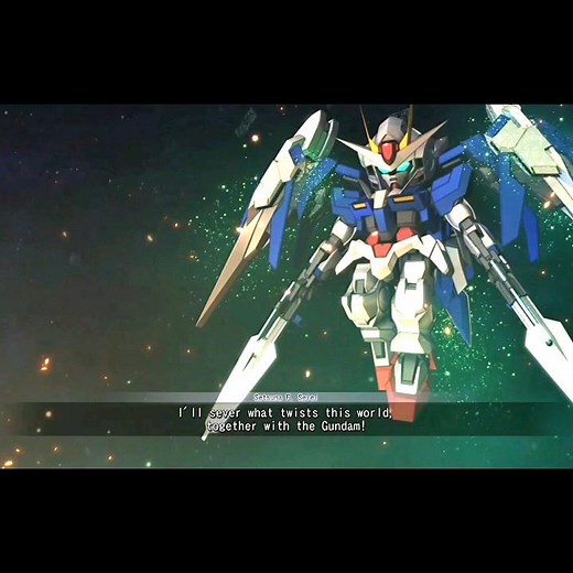 00 Raiser vs. Susanowo | Mobile Suit Gundam 00 | SD Gundam G Generation Cross Rays