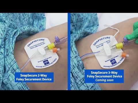 snapsecure foley securement device