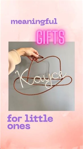 Custom Western Nursery Decor | Cowboy Name Sign #handmade #wireart