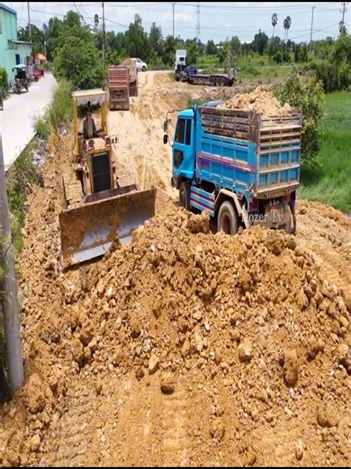 Unstoppable Bulldozer Shows Next-Level Backfilling Power! Part 5 | Bulldozer Excavator