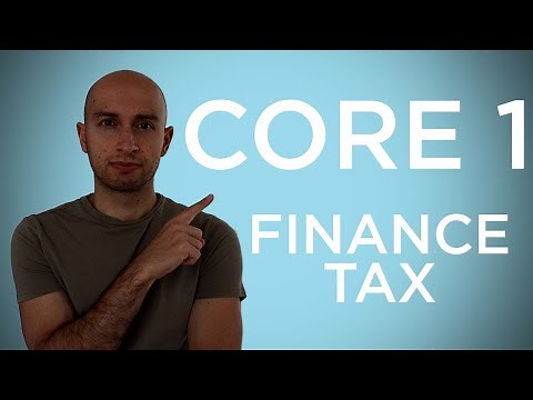 Should You Know Finance and Tax for Core 1 of CPA Canada?