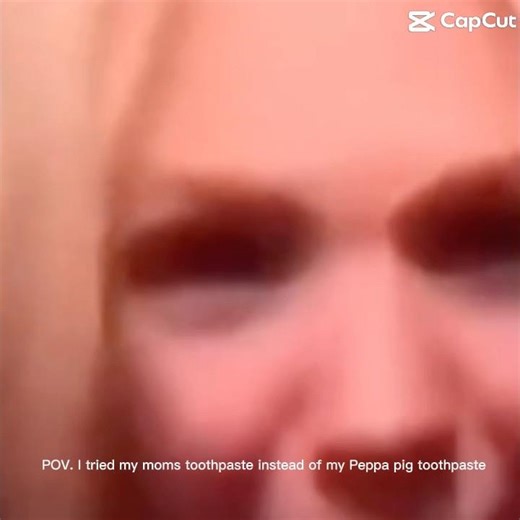 POV. I try my moms toothpaste instead of my Peppa Pig toothpaste #floptropica #dipperxpacifica #dipp