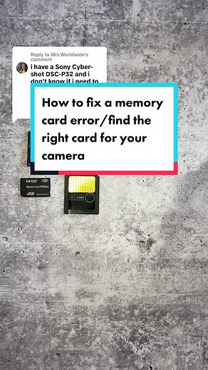 How to Fix Memory Card Errors on Your Retro Digital Camera