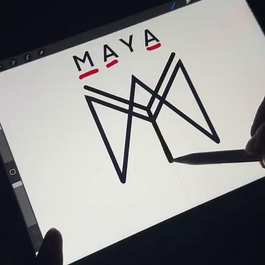 Maya Name Logo Design | Elegant & Modern Signature Style for Maya