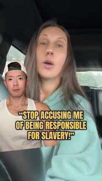 He DESTROYED Her Slavery Reparations Argument in Seconds 😳 #Debate #History #Politics