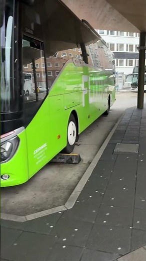 FlixBus Station in Frankfurt a. M. (Germany) #flixbus #germany #frankfurtcity