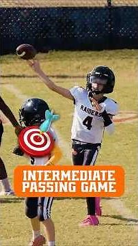 🎯 INTERMEDIATE PASSING GAME HIGHLIGHTS 💯 #micdup #highlights #football #youthfootball