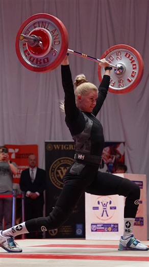Best Clean&Jerk from Finnish Championships 2026 🇫🇮 This ties my best from last year but at a lighter body weight! #painonnosto #cleanandjerk #weightlifting #competition #olympicweightlifting
