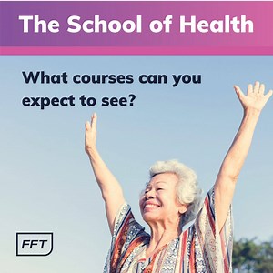 We will soon be launching our much anticipated School of Health 🙌 Here's a sneak peek at the courses that will be available to you 🤩👇 | Future Fit Training