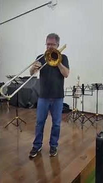 Teste do trombone King 4B.