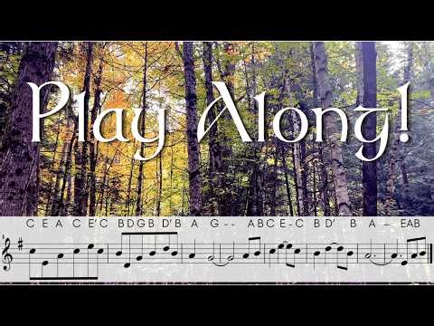 Pretty Maid Milking Her Cow | Irish Tune Play-Along (ABC + Staff Notation)