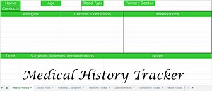 Vitality! Medical Tracker: Your Essential Medical Tracking Template - Shut Up and Achieve
