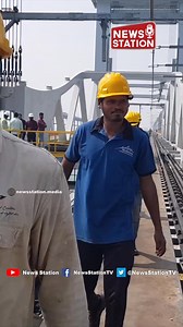 290K views · 7.3K reactions | Indian Railways Completes New Pamban Bridge, Passenger Trains to Soon Operate part 2 | News Station | Facebook