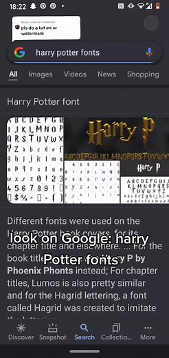 Harry Potter Fonts Tutorial for CapCut Videos