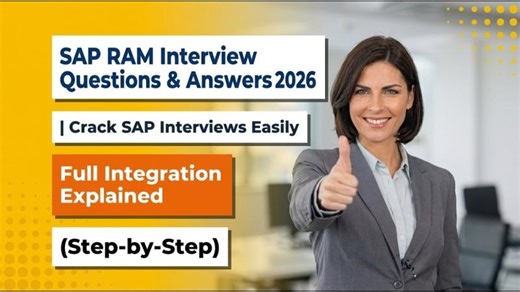 SAP RAM Interview Questions Answers 2026 | Crack SAP Interviews Easily | SAP Knowledge Hub - Ambikeya