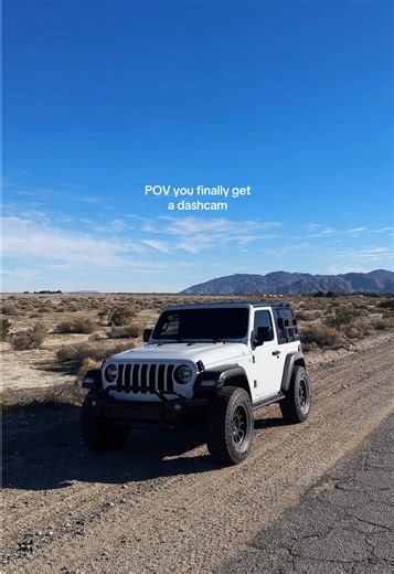 4K Dashcam for Jeep Wrangler - Front and Rear Views