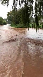 2.7K views · 110 reactions | There is flooding on numerous roads across Herefordshire and Worcestershire and the Environment Agency has issued flood alerts for many local rivers. Here’s the aptly named Watery Lane in Hereford (video by Jemma Brown) | BBC Hereford & Worcester | Facebook