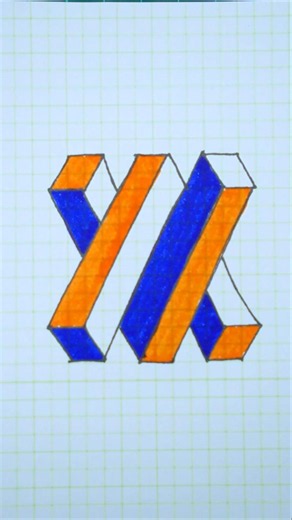 3D Optical Illusion Drawing 🤯 Creative Drawing Ideas✨ Easy Trick Art Tutorial #3DArt
