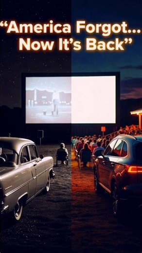 America’s Forgotten Drive-In Theaters Are Quietly Coming Back…