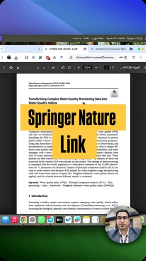 Dr. Ali S. Alwan on Instagram‎: "⁨ منصة SpringerLink من أكبر المكتبات الأكاديمية العالمية 🌍 توفر ملايين الكتب والبحوث والمقالات العلمية المحكمة في مختلف التخصصات. 💡 مصدر موثوق لكل باحث وطلبة الدراسات العليا. 💬 اكتب (Link) بالتعليقات ليصلك الرابط.⁩ #البحث_العلمي #تعليم"‎