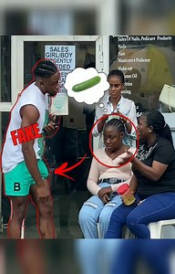 Teaser Prank on Instagram: "CUCUMBER PRANKS HITS THE LADIES  . WATCH THEIR REACTIONS AGAIN AND TAG SOMEONE TO SEE THIS  .  @g.e.nny . FOLLOW (@teaserprank2 ) FOR MORE VIDEOS ❤✅"