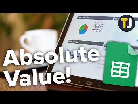 How to Find Absolute Value in Google Sheets!