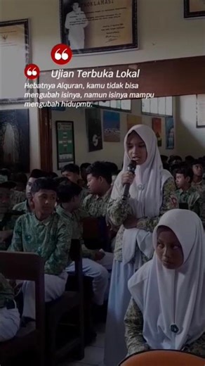 MTS AL KHALIFAH UTL 2025 LOCAL OPEN EXAM PREPARES STUDENTS TO BE NATIONAL LEADERS WITH STRONG MEN...