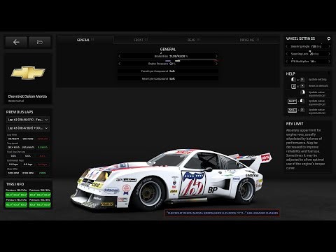 RaceRoom Racing (Nordschleife NLS) leaderboard challenge on Chevrolet Dekon Monza - 8.44.637s +SETUP