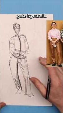 The secret to vivid human sketches