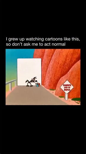 memestream&media on Instagram: "90 kids can relate to this 😎 The Road Runner cartoon features the super-fast Road Runner bird being perpetually chased by the hungry, gadget-reliant Wile E. Coyote in the American Southwest, famous for its slapstick, silent-style comedy (with "meep meep" sounds), and the Coyote's failed, often Acme-powered inventions from the Looney Tunes and Merrie Melodies series by Warner Bros.. Created by Chuck Jones and Michael Maltese in 1948, these shorts parody chase cart