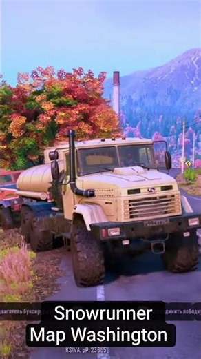 Snowrunner. 16 season. Map Washington.