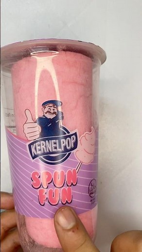Kernelpop Spun Fun Cotton Candy #asmr #candy